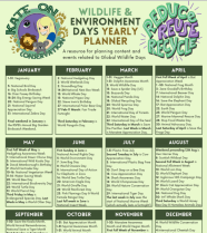 Wildlife Days Environmental Events Calendar Kate On Conservation